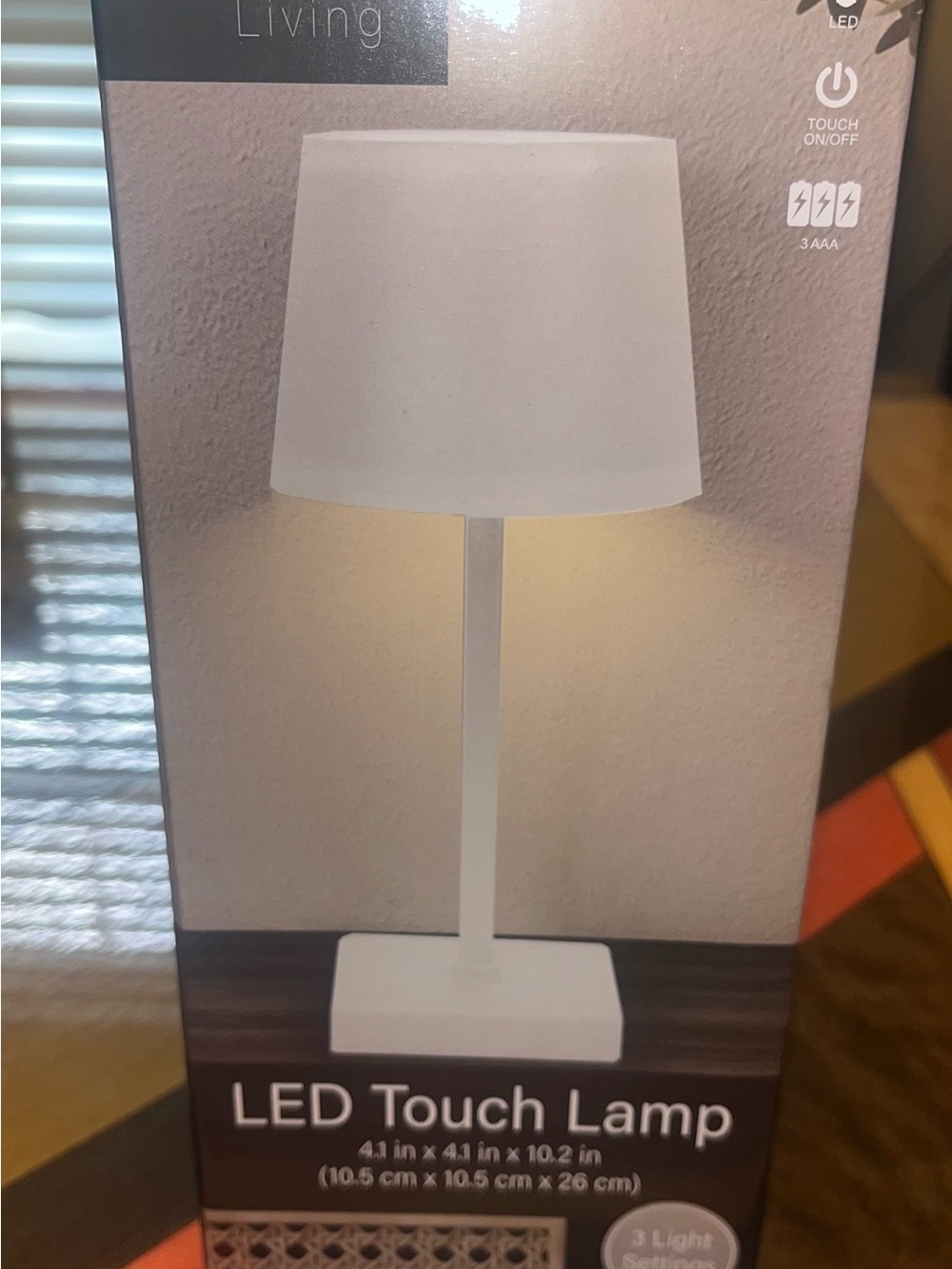 White LED Touch Lamp by